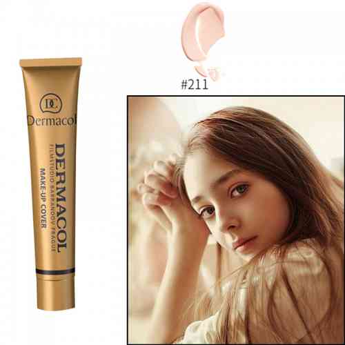 Dermacol Makeup Cover Foundation 209 | Full Coverage Waterproof Foundation SPF 30 | Original Formula |