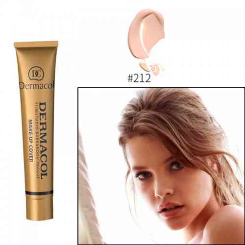 Dermacol Makeup Cover Foundation 209 | Full Coverage Waterproof Foundation SPF 30 | Original Formula |