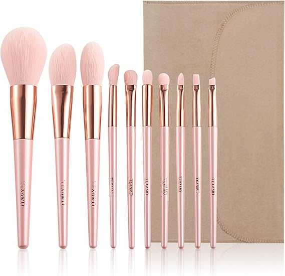 Sweet Beauty 7 & 12 PCs Makeup Brush Set – Professional Soft Makeup Brush Kit for Beginners & Makeup Artists | Random Color |