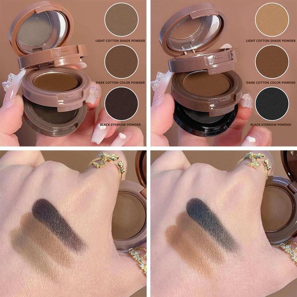 3 in 1 Smokey Eye Makeup Kit – Eyebrow Kit, Smokey Eye Shadow & Eye Makeup Set for Professional Look
