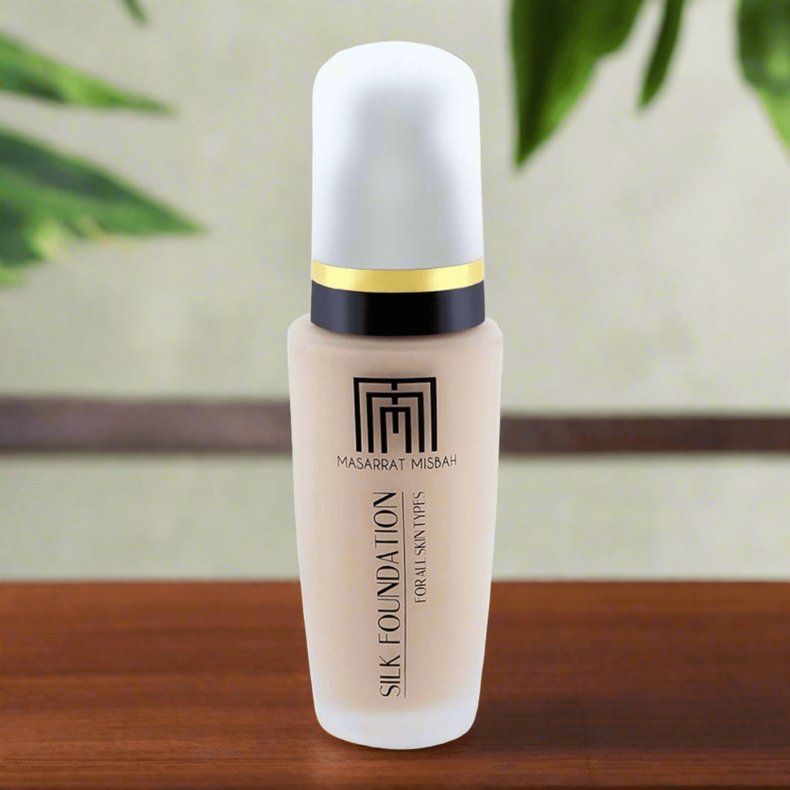 Masarrat Misbah Original Silk Foundation Shine & Moisturize 35ml Fair – Waterproof Full Coverage Foundation |
