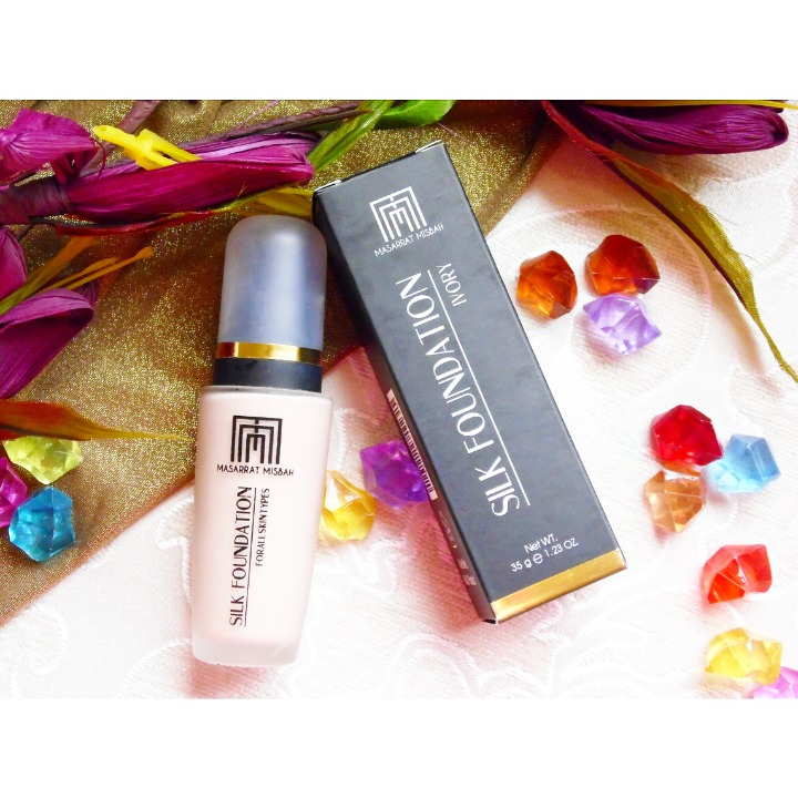 Masarrat Misbah Original Silk Foundation Shine & Moisturize 35ml Fair – Waterproof Full Coverage Foundation |