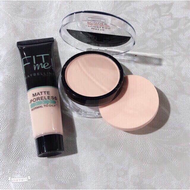 2-in-1 Makeup Deal Foundation & Face Powder Combo – Ivory Shade | Smooth Matte Finish Long Lasting Makeup Set