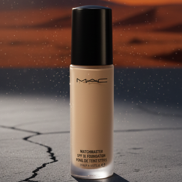 MAC Matchmaster SPF 15 Foundation NC15 60mL – Natural Matte Finish Medium Coverage Foundation | Oil-Free Long Wear Makeup