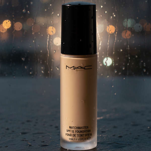 MAC Matchmaster SPF 15 Foundation NC15 60mL – Natural Matte Finish Medium Coverage Foundation | Oil-Free Long Wear Makeup