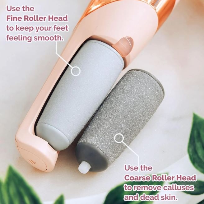 Rechargeable Electric Pedi Foot Filer Callus Remover | Smooth Soft Feet Care Device