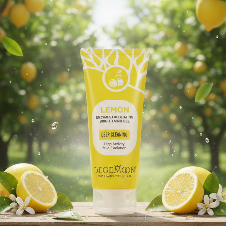 Exfoliating Dead Skin Remover Gel 150ml Lemon | Smooth Glowing Skin