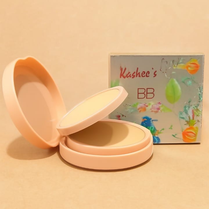 Kashees 2 In 1 Face Powder 110g | Dual Coverage Foundation & Setting Powder for Smooth Matte Finish | Oil Control Makeup Powder