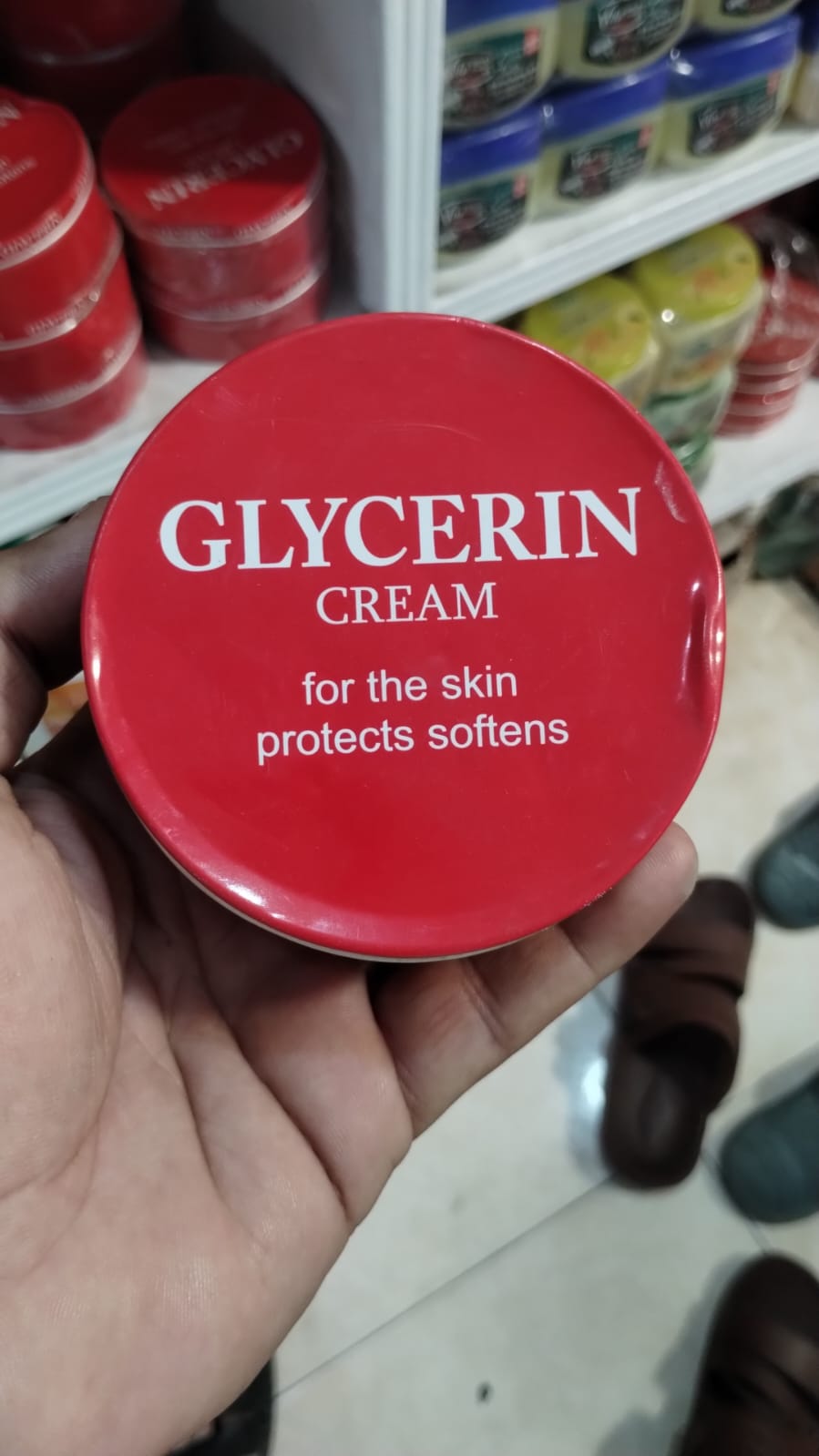 Glycerin Skin Cream Moisturizer 250ml | Deep Hydration Cream for Dry & Rough Skin | Soft & Smooth Skin Care