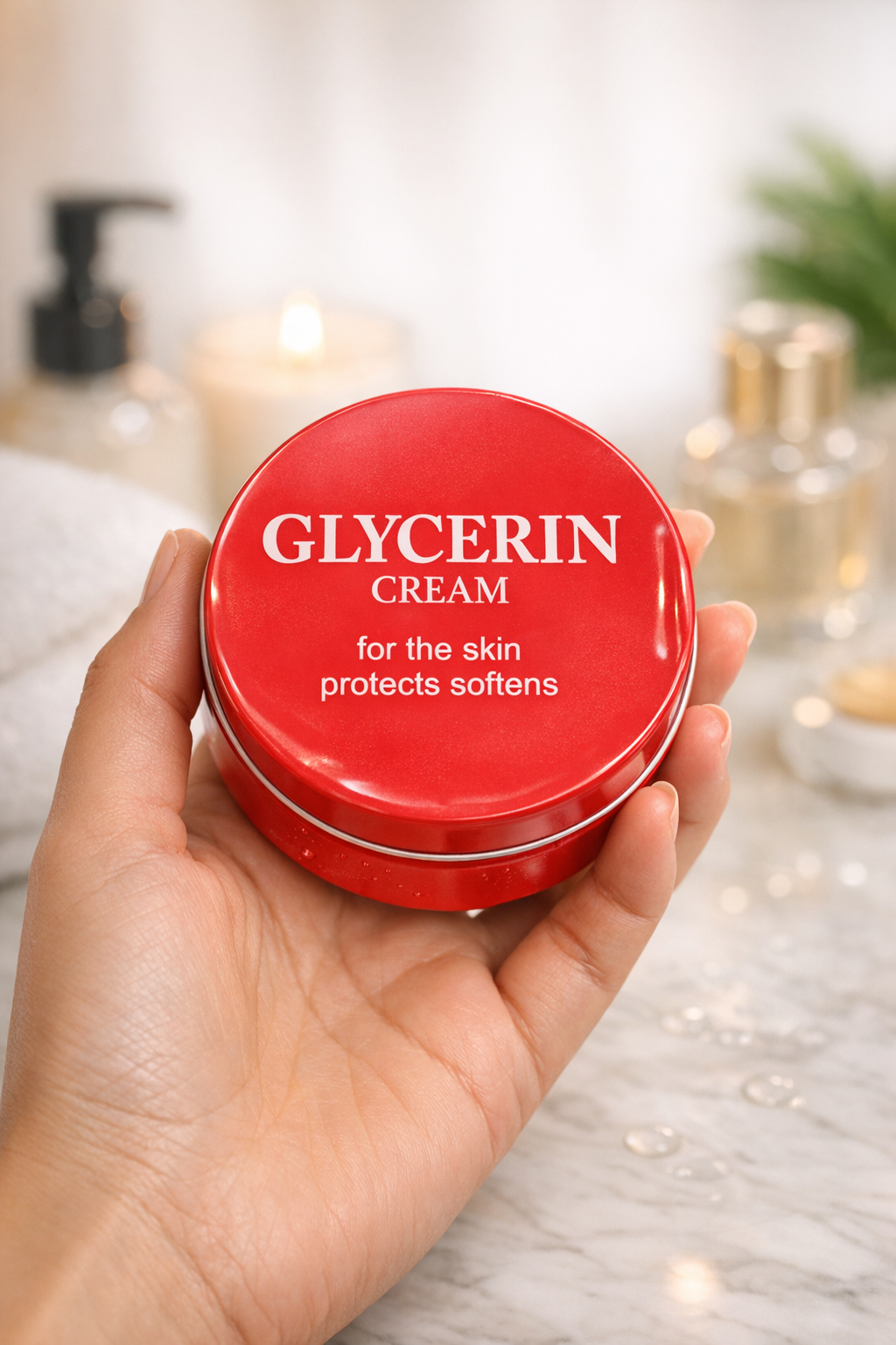 Glycerin Skin Cream Moisturizer 250ml | Deep Hydration Cream for Dry & Rough Skin | Soft & Smooth Skin Care