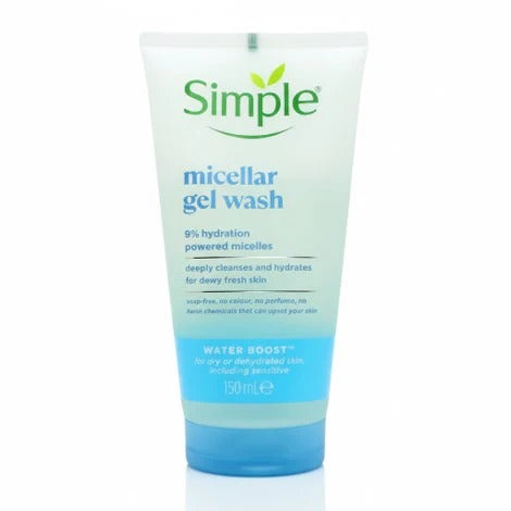Simple Age Resistance Facial Wash – Hydrating Moisturising Face Cleanser for Soft Smooth Fresh Skin | Daily Face Wash for Men & Women