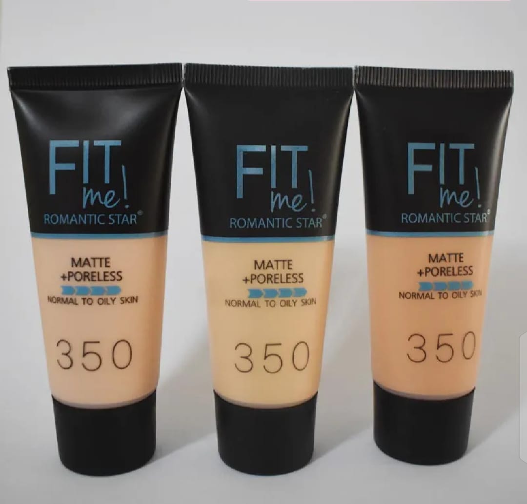 Fit Me Romantic Star Matte + Poreless Liquid Foundation Shade 350 | Oil Control Long Wear Foundation for Normal to Oily Skin