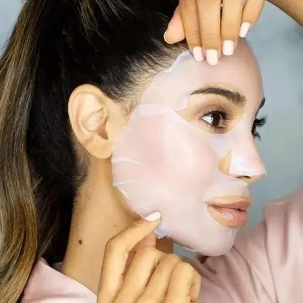 Whitening Face Sheet Mask Set of 6 Multicolor | Hydrating Brightening & Glow Sheet Masks | Random Flavor