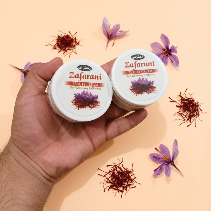 Zafarani Beauty Cream Whitening & Glowing Skin Care Formula For Radiant Smooth Even Complexion | 75G