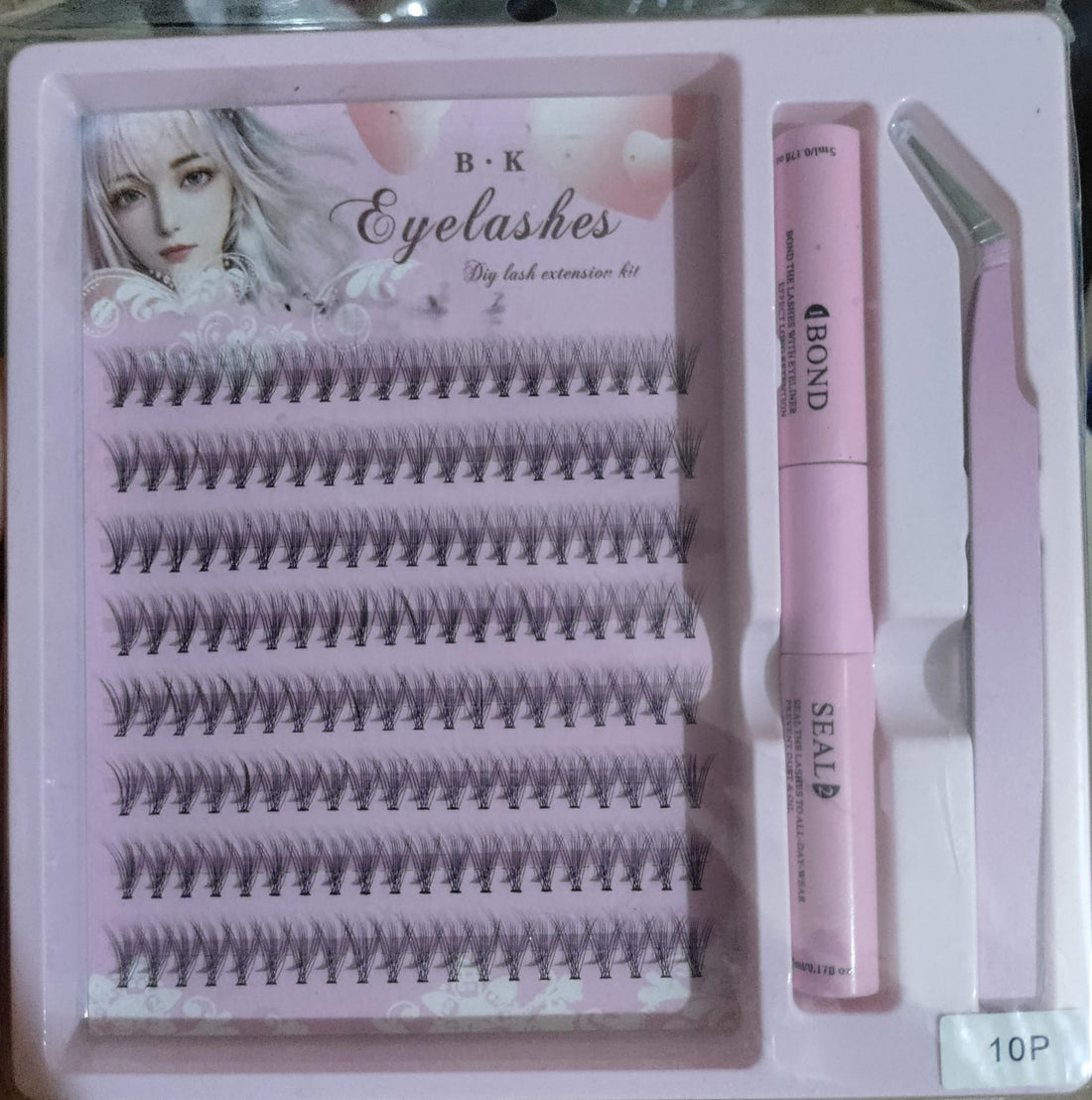 3 In 1 Permanent Eyelash Extension Set Professional Lash Kit | Easy DIY Eyelash Extension Tools for Salon & Home Use