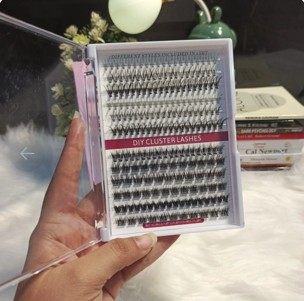 Kashee's 4 In 1 Eyelash Extension Set with Glue &amp; Applicator