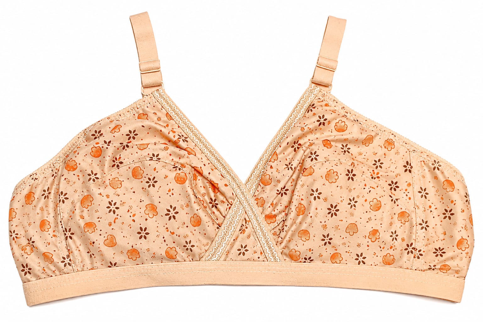 Pack of 4 Women's Jersey Printed Bra Set | Soft Daily Innerwear