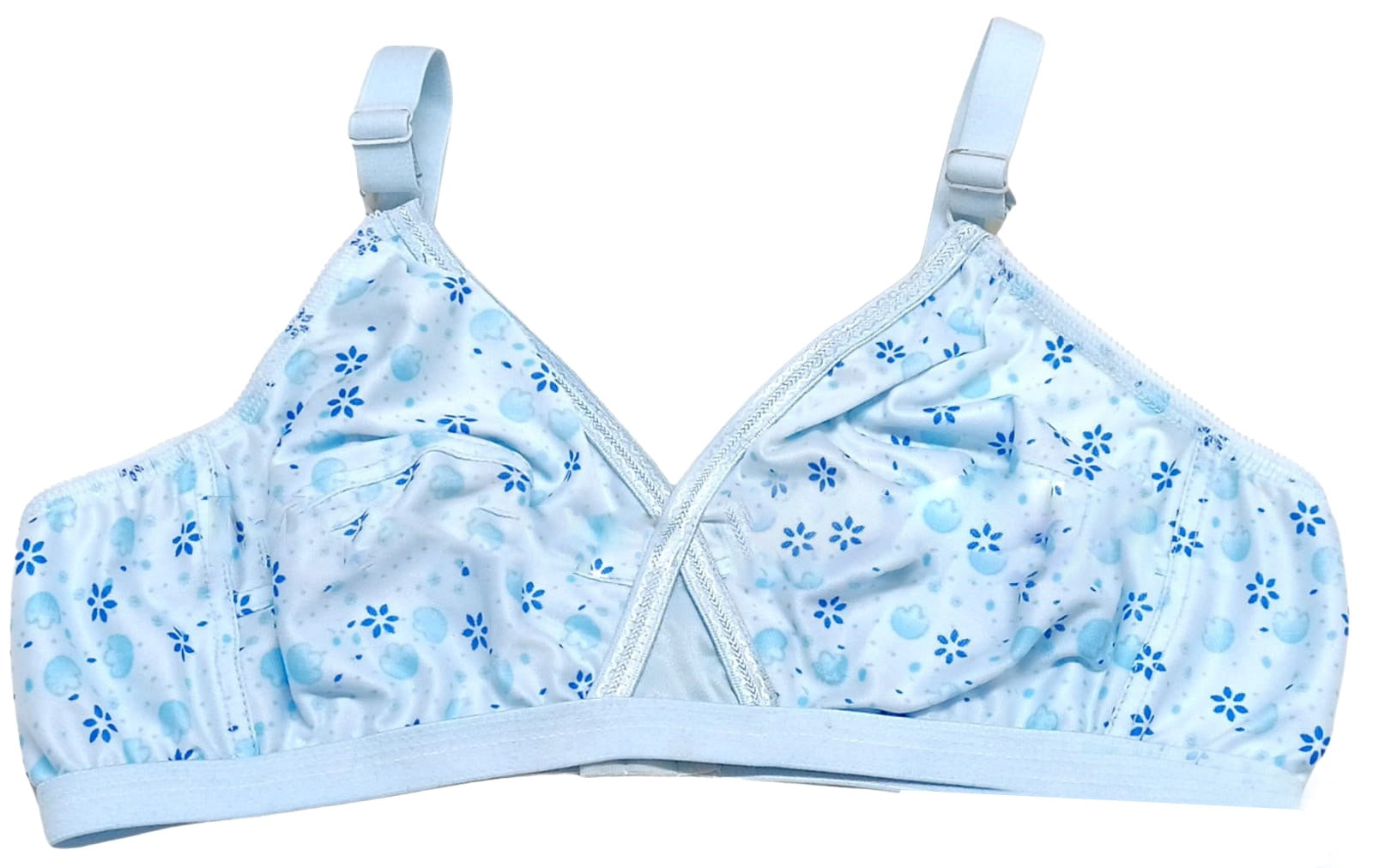 Pack of 4 Women's Jersey Printed Bra Set | Soft Daily Innerwear