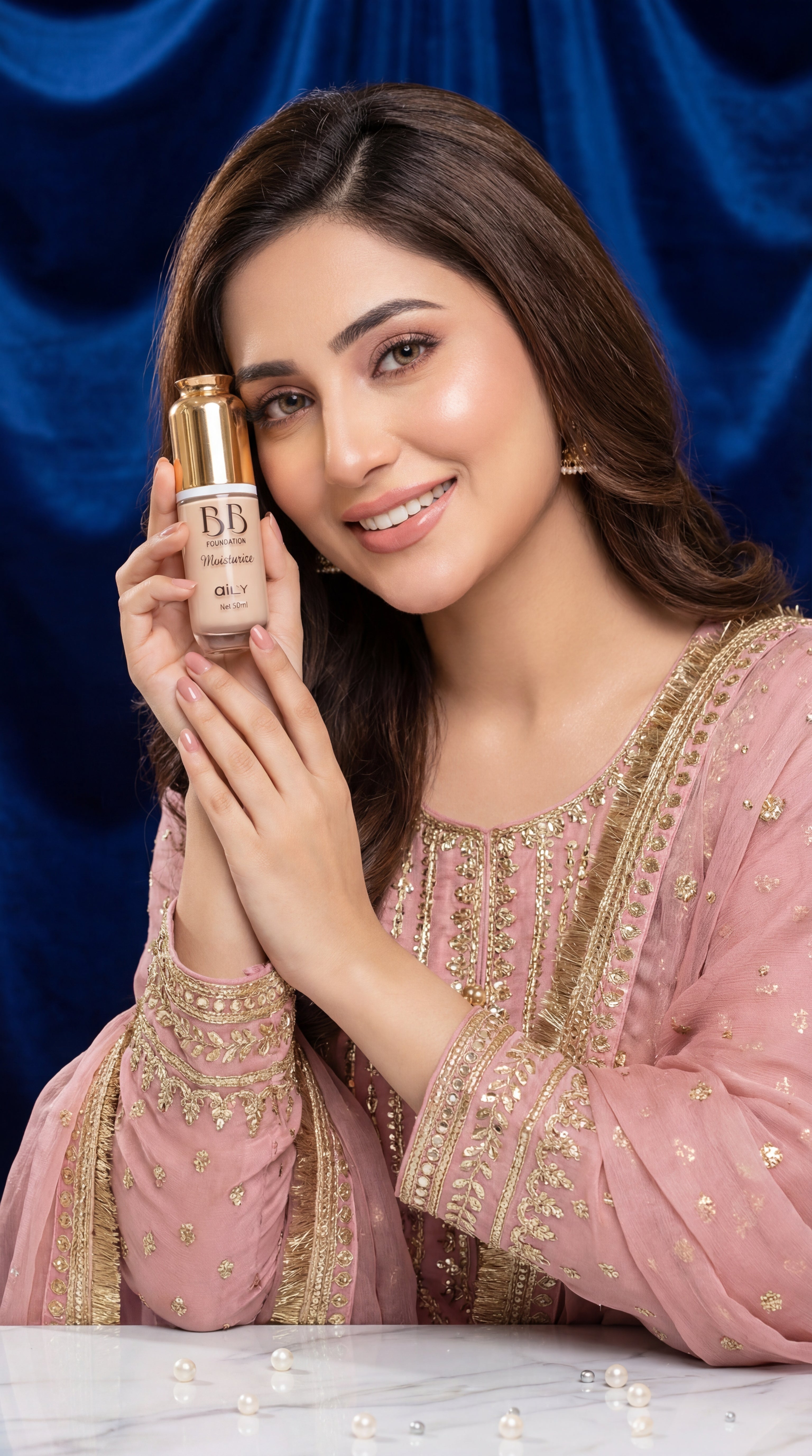 Aily BB Foundation – Moisturizing Liquid Foundation | 50ml