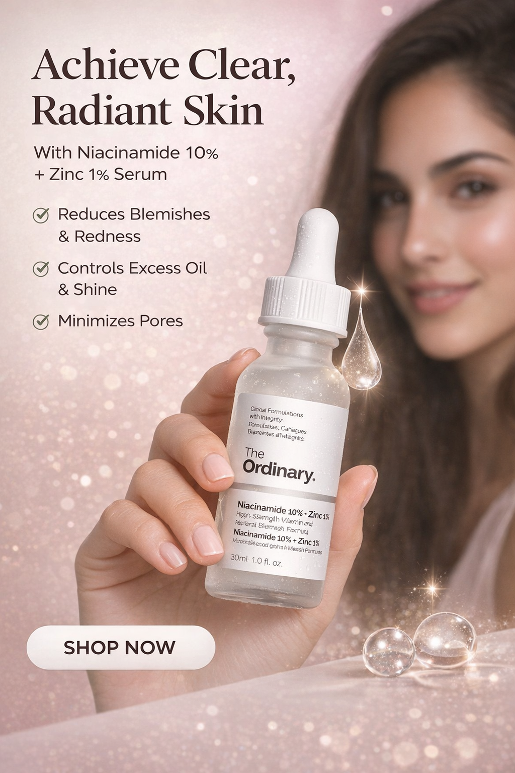 ORDINARY Niacinamide 10% + Zinc 1%-30 ML