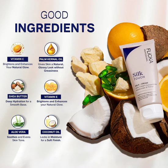 Flicka Silk Touch 3-in-1 Moisturizer, Buy 1 +Get 1 Free