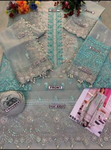 Elaaf Bridal Pakistani Lawn Suits 2024