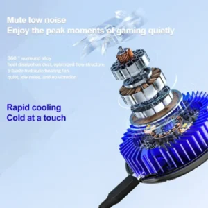 Semiconductor Cooling Fan For Iphone Android