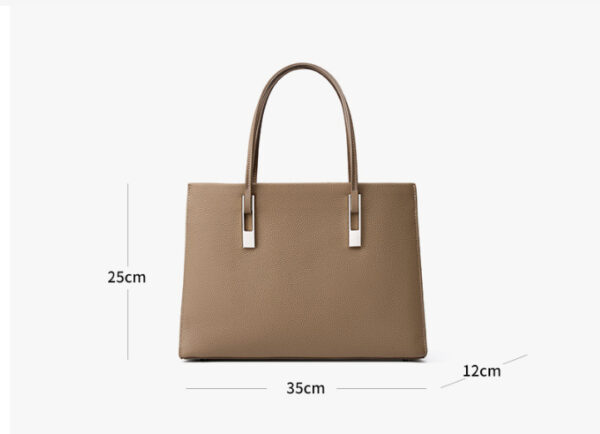 Top Layer Cowhide Tote