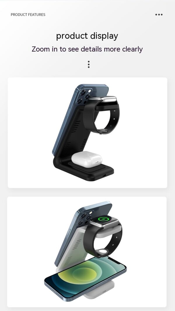 Three-in-One Wireless Charger - Image 2