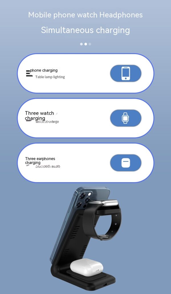 Three-in-One Wireless Charger