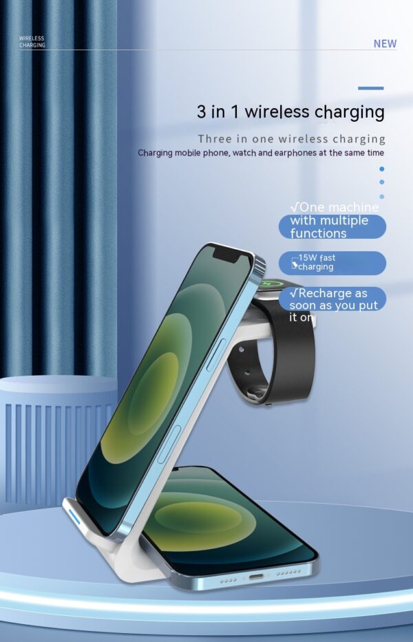Three-in-One Wireless Charger