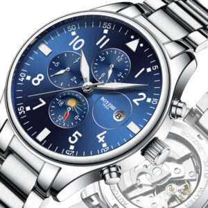 Automatic Steel Belt Watch