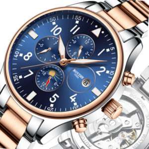 Automatic Steel Belt Watch