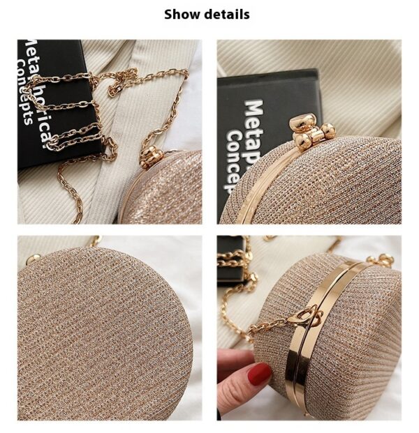 Chain Shoulder Messenger Bag - Image 6