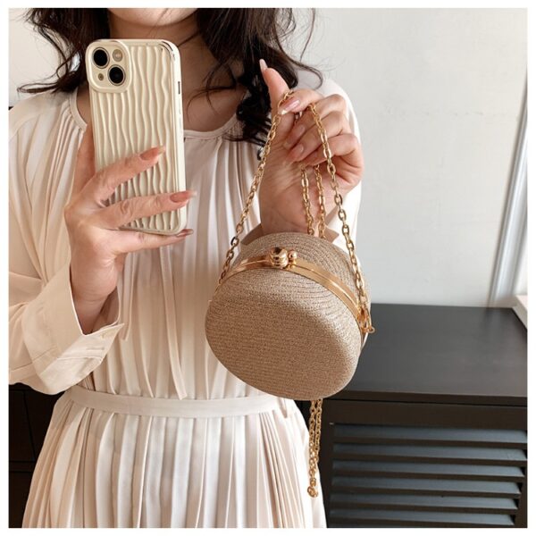 Chain Shoulder Messenger Bag - Image 2