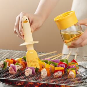 Oil Brush With Bottle Resistant