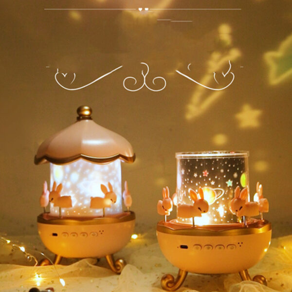 Cartoon Music Spinning Rabbit Projector - Image 6