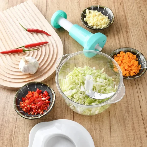 Multifunctional Hand Pat Chopper and Mixer 1.5L - Image 2