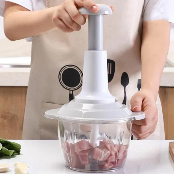 Multifunctional Hand Pat Chopper and Mixer 1.5L - Image 5