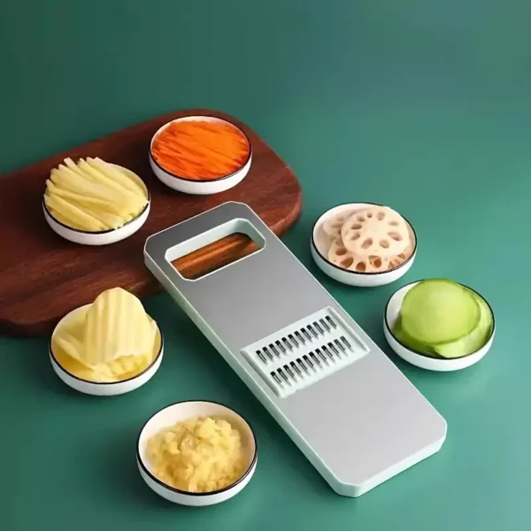 5-in-1 Stainless Steel Vegetable Cutter - Image 2