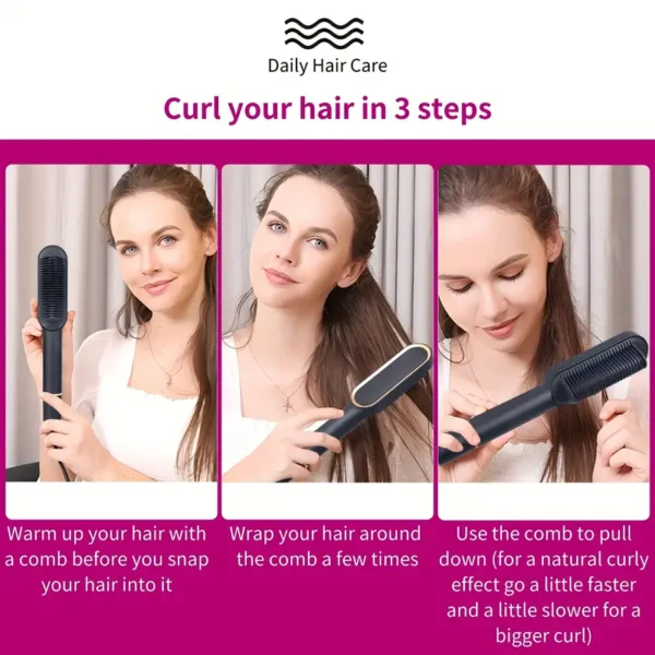 Professional hair straightener Brush - Image 4