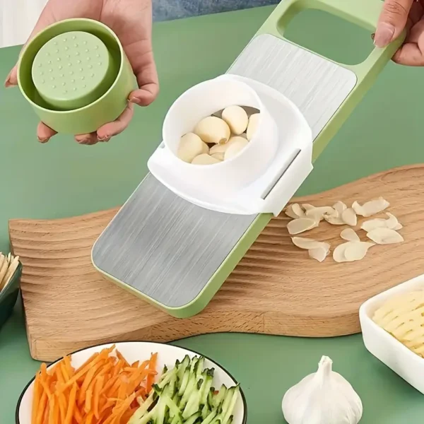 5-in-1 Stainless Steel Vegetable Cutter - Image 3