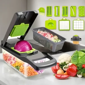 Steel Vegetable Chopper Set