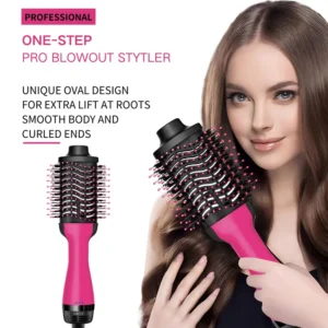 Blowout Brush with Dryer & Styler Functions