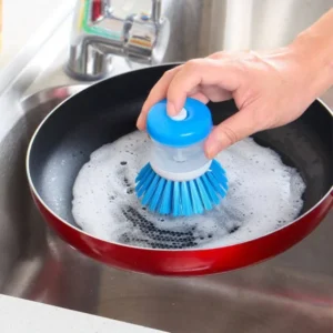 Liquid Soap Dish Washer Brush