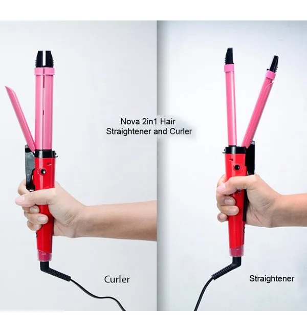 Nova 2-in-1 Hair Straightener & Curler - Image 6