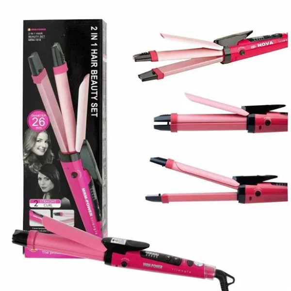 Nova 2-in-1 Hair Straightener & Curler - Image 5