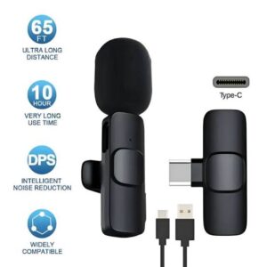 Wireless Mic K9 Dual Microphone